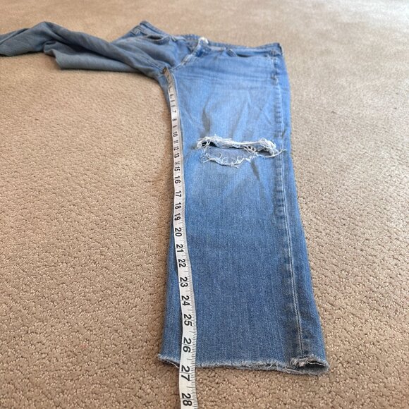 rag & bone Dre ankle boyfriend jeans low-rise slim Boho Sz 28 #W26443K510SWH - Picture 11 of 15